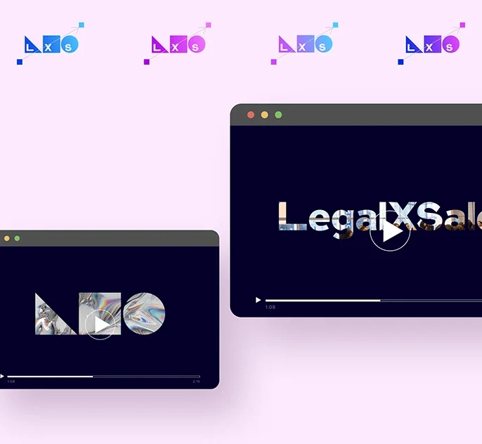 LegalXSale brand identity — visual 4