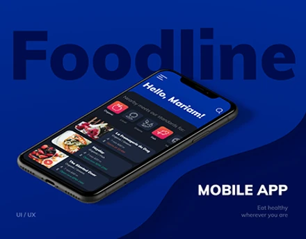 Healthy Restaurants App — Mobile · UI case study