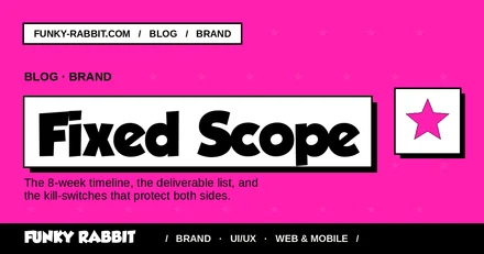 How we run a fixed-scope brand engagement (timeline, deliverables, kill-switches)