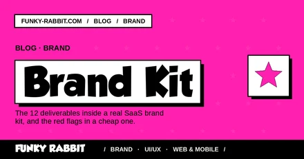 The SaaS brand kit: what's actually inside (12-item checklist)